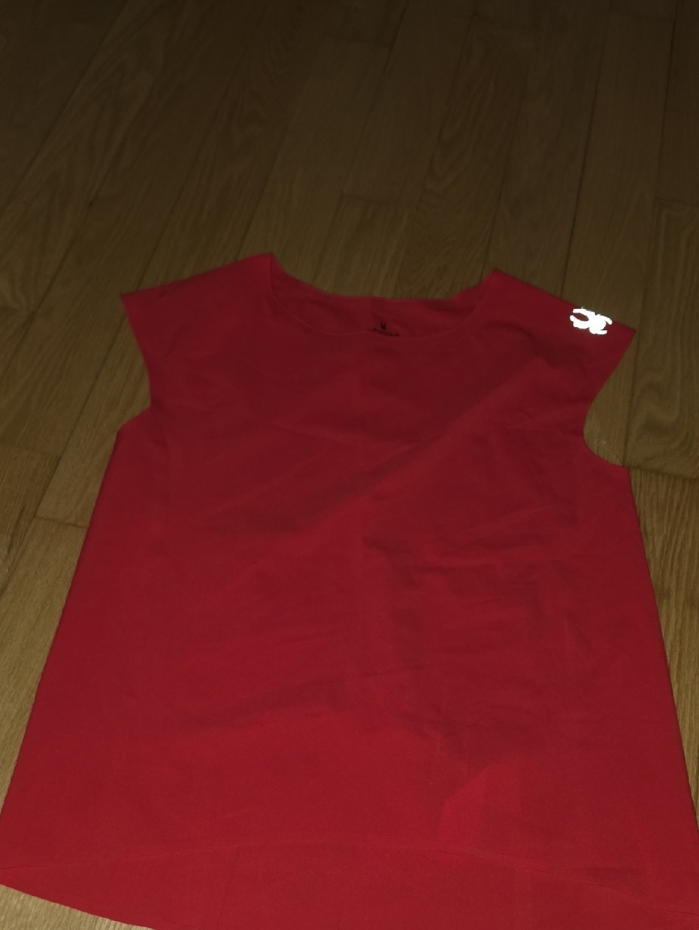 New Witout Tag Spyder Red Sleeveless Crewneck Tank